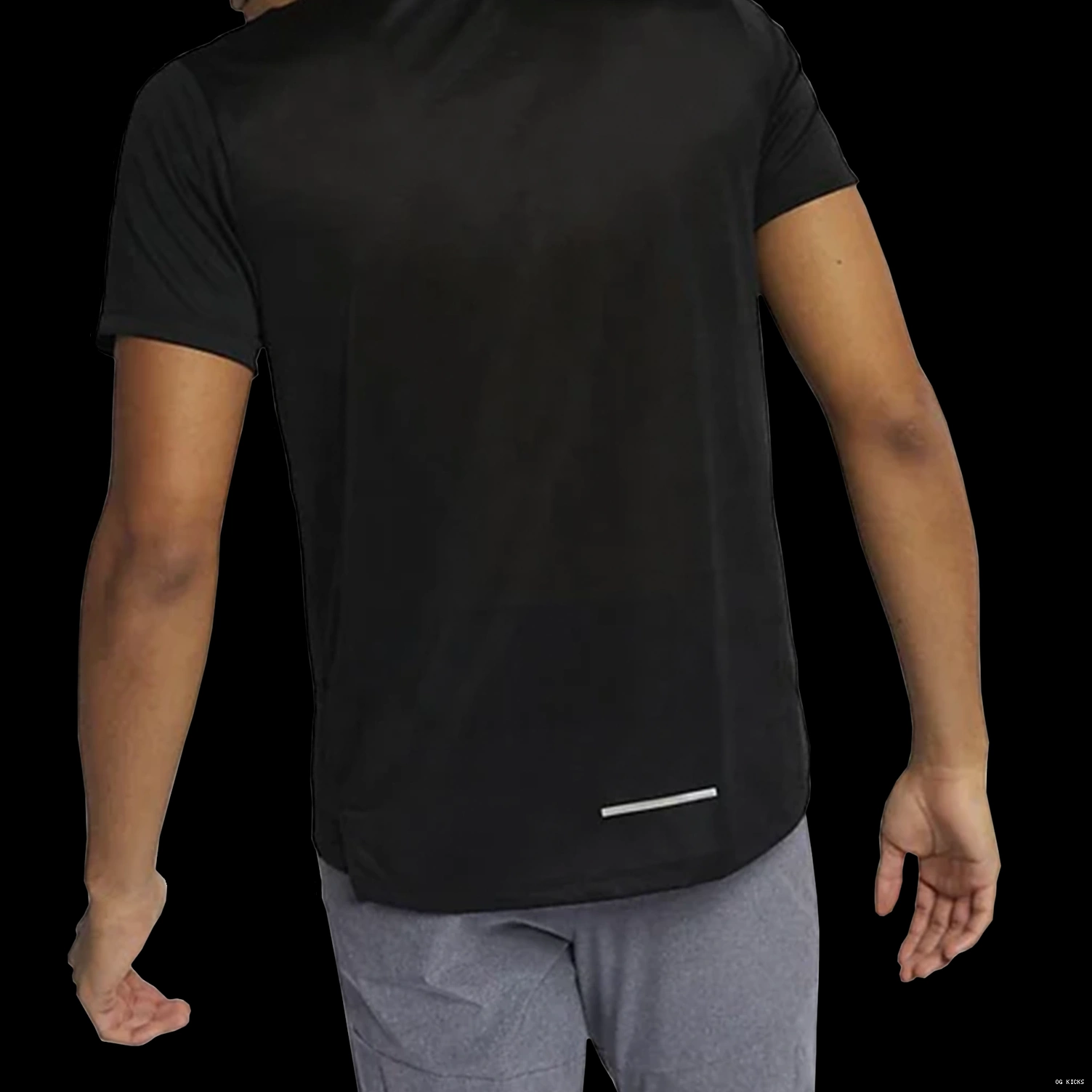 Shirt Nike 1.0 Black T Dri-Fit Miler 0712